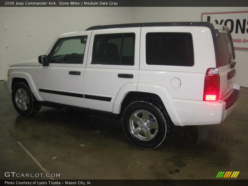 Stone White / Medium Slate Gray 2006 Jeep Commander 4x4