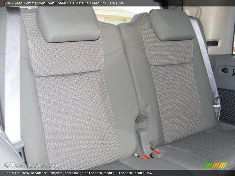 Steel Blue Metallic / Medium Slate Gray 2007 Jeep Commander Sport