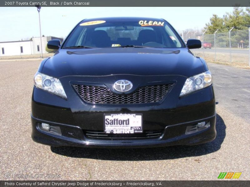 Black / Dark Charcoal 2007 Toyota Camry SE