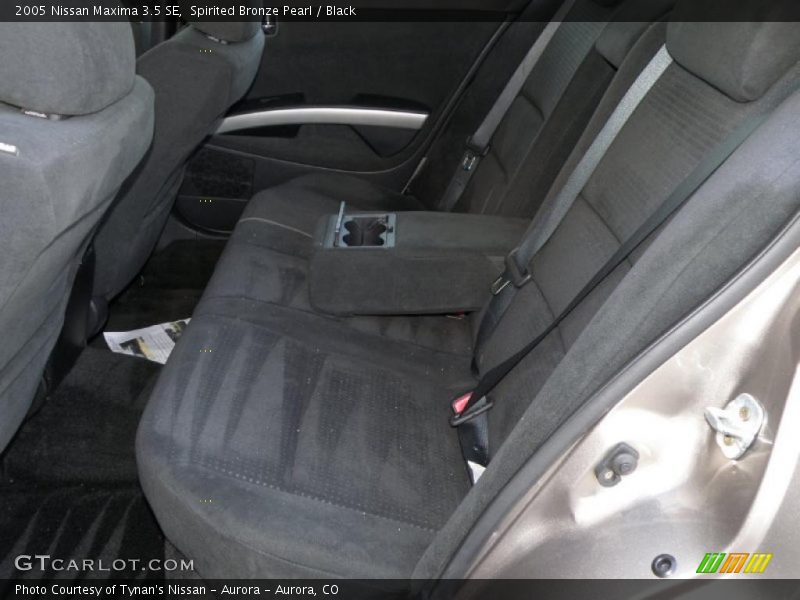 Spirited Bronze Pearl / Black 2005 Nissan Maxima 3.5 SE