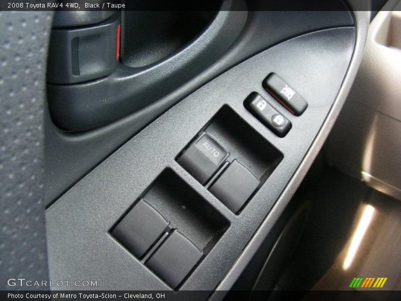 Black / Taupe 2008 Toyota RAV4 4WD