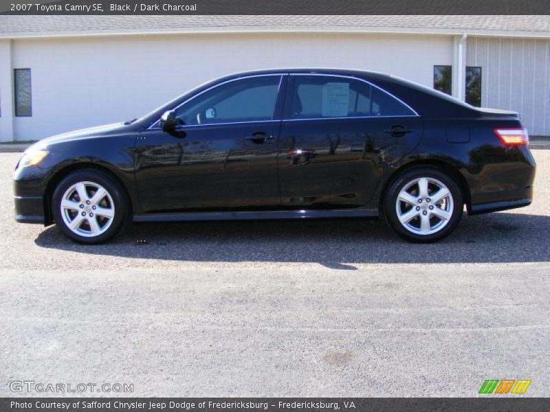 Black / Dark Charcoal 2007 Toyota Camry SE
