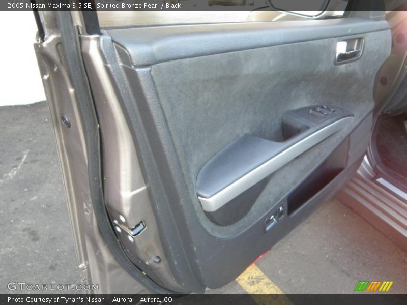 Spirited Bronze Pearl / Black 2005 Nissan Maxima 3.5 SE