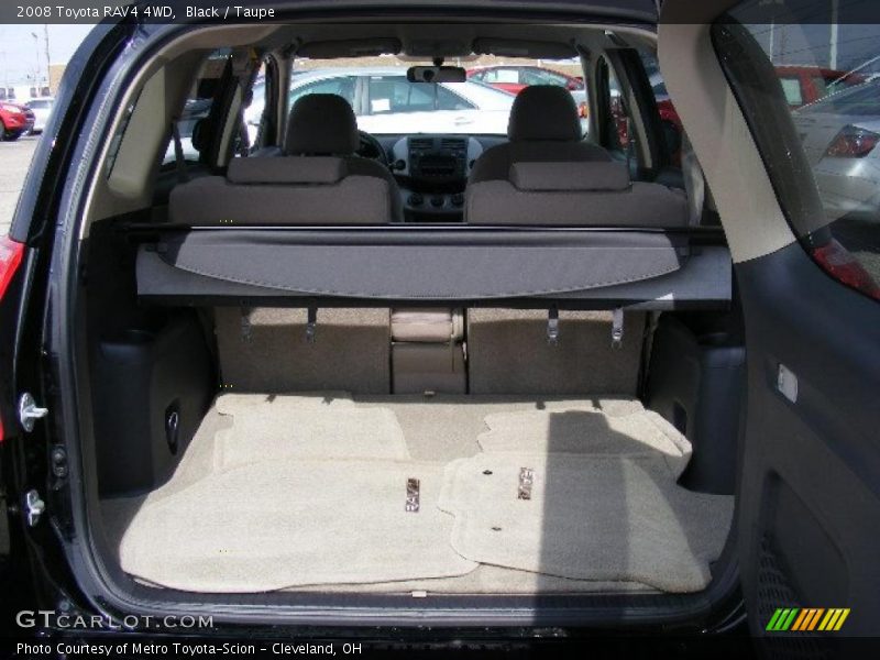 Black / Taupe 2008 Toyota RAV4 4WD