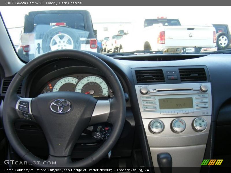 Black / Dark Charcoal 2007 Toyota Camry SE