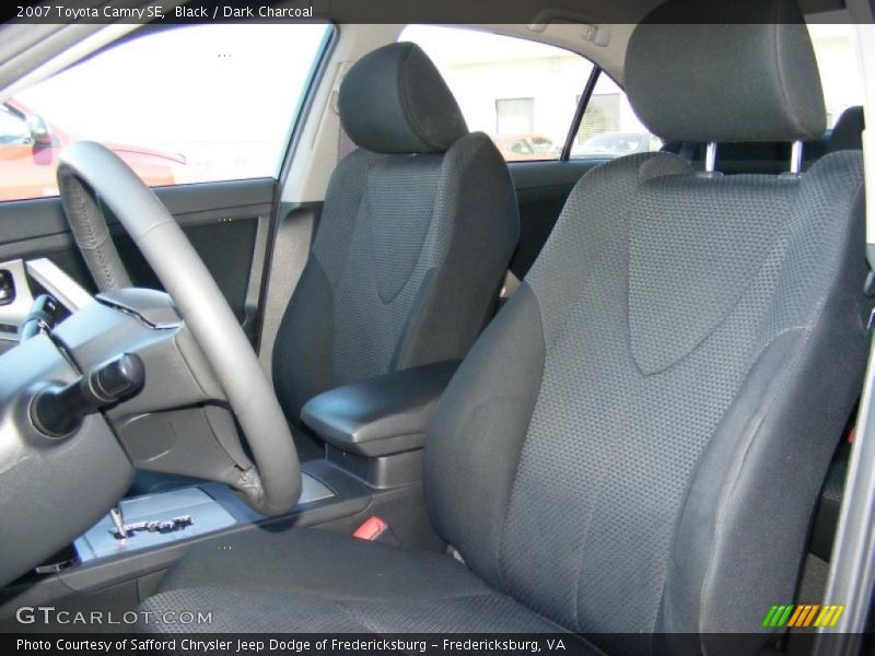 Black / Dark Charcoal 2007 Toyota Camry SE