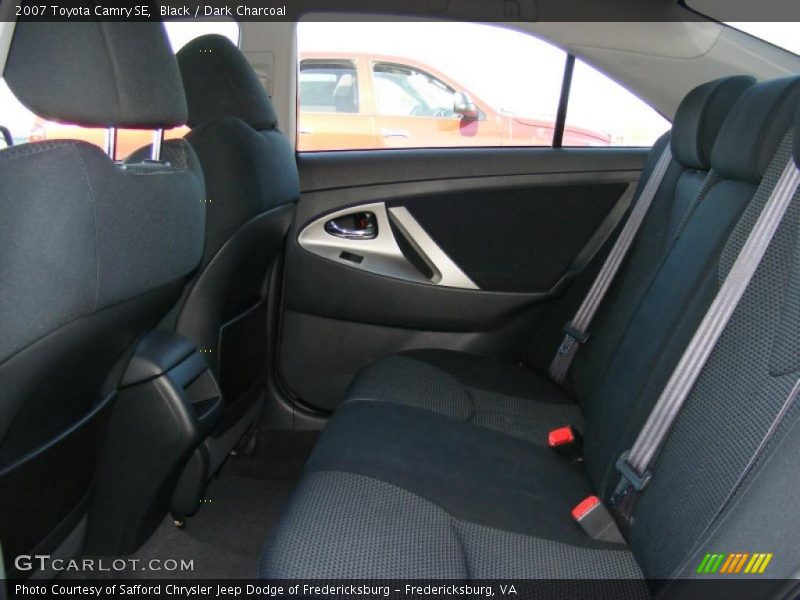 Black / Dark Charcoal 2007 Toyota Camry SE