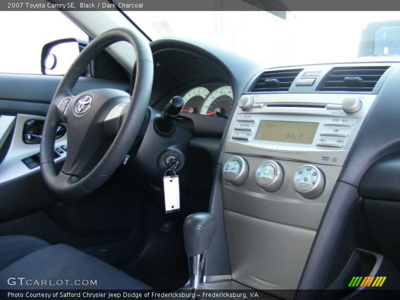 Black / Dark Charcoal 2007 Toyota Camry SE