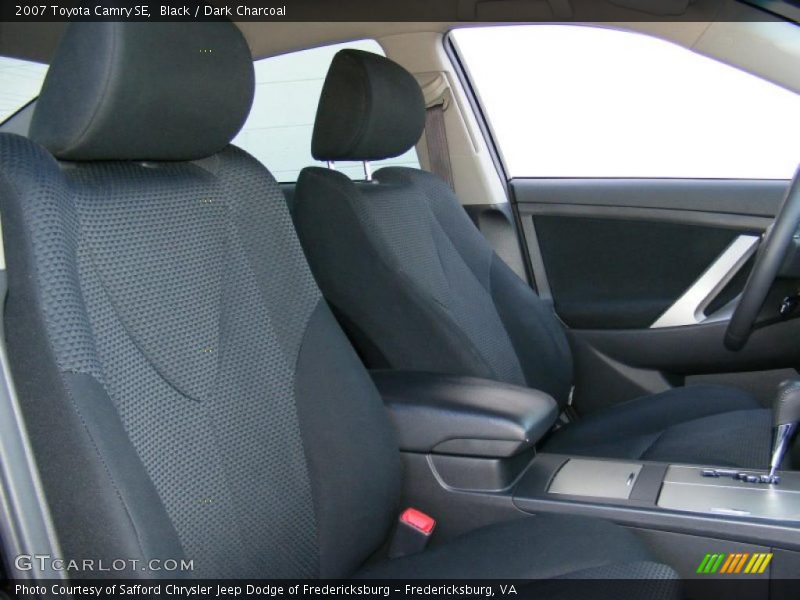 Black / Dark Charcoal 2007 Toyota Camry SE