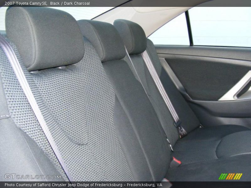 Black / Dark Charcoal 2007 Toyota Camry SE