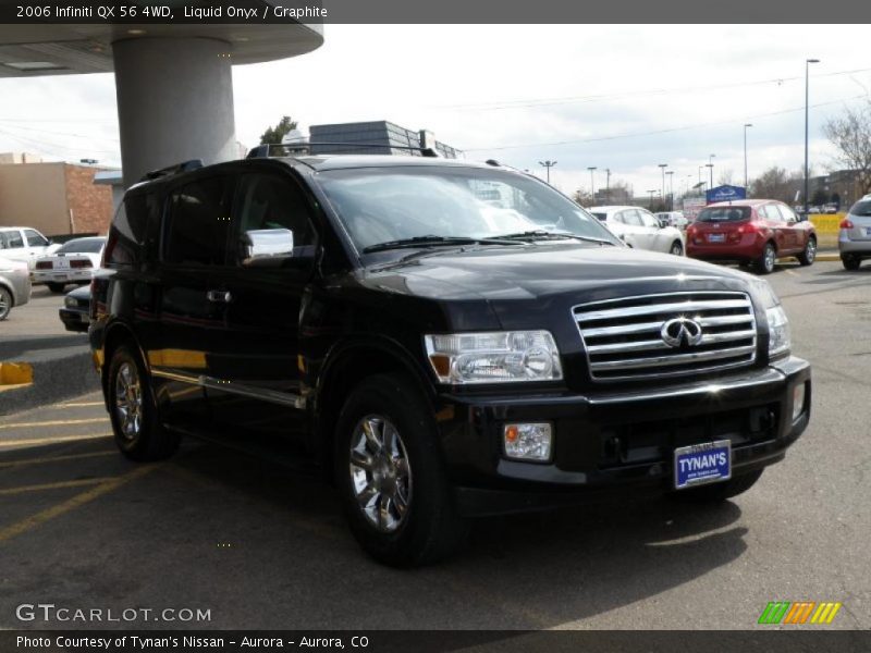 Liquid Onyx / Graphite 2006 Infiniti QX 56 4WD