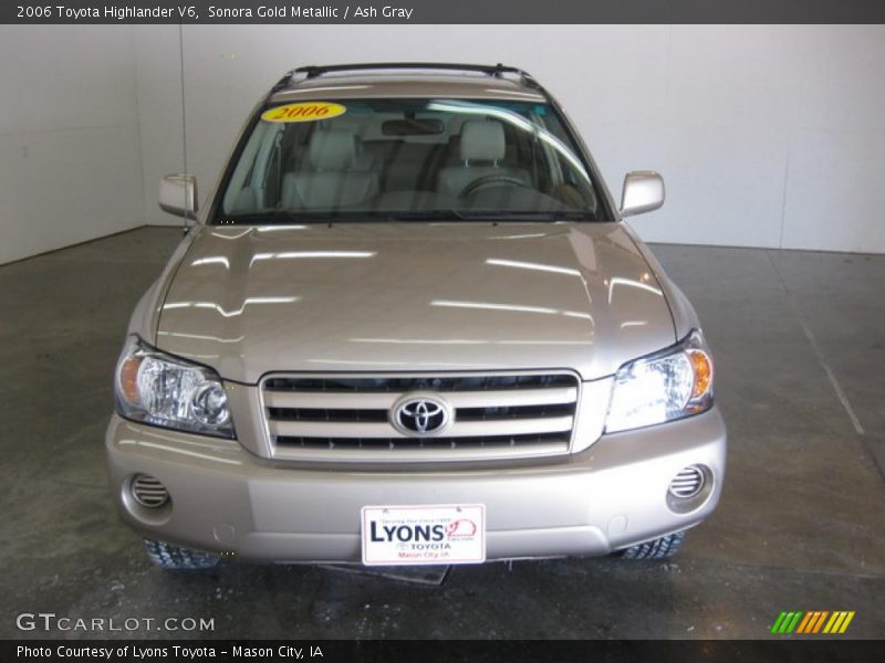 Sonora Gold Metallic / Ash Gray 2006 Toyota Highlander V6