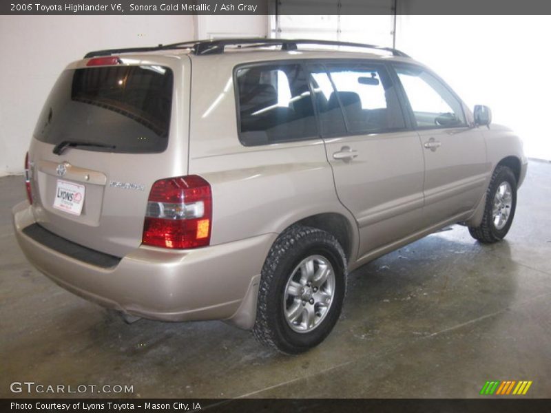 Sonora Gold Metallic / Ash Gray 2006 Toyota Highlander V6