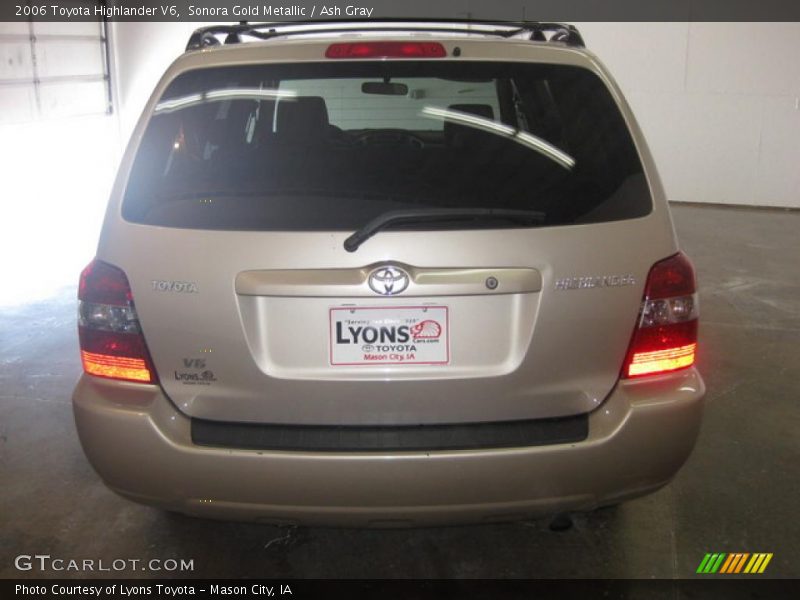 Sonora Gold Metallic / Ash Gray 2006 Toyota Highlander V6