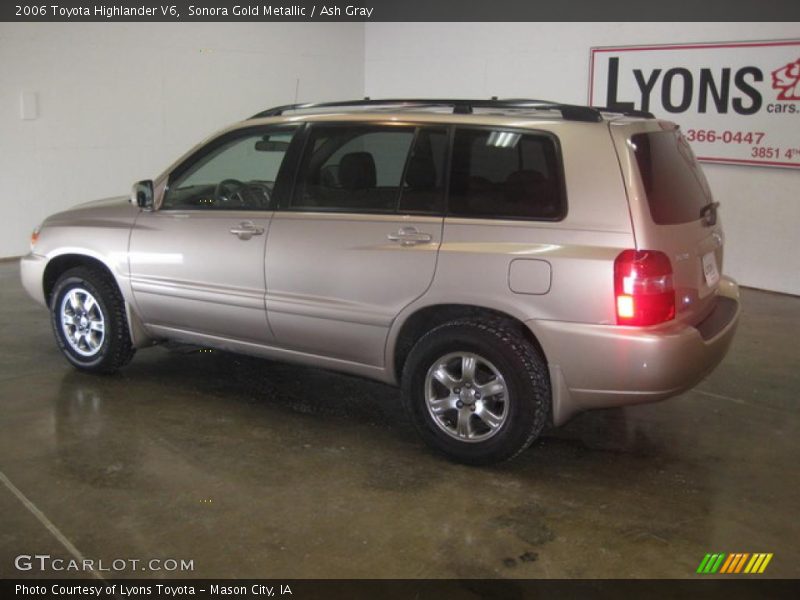 Sonora Gold Metallic / Ash Gray 2006 Toyota Highlander V6