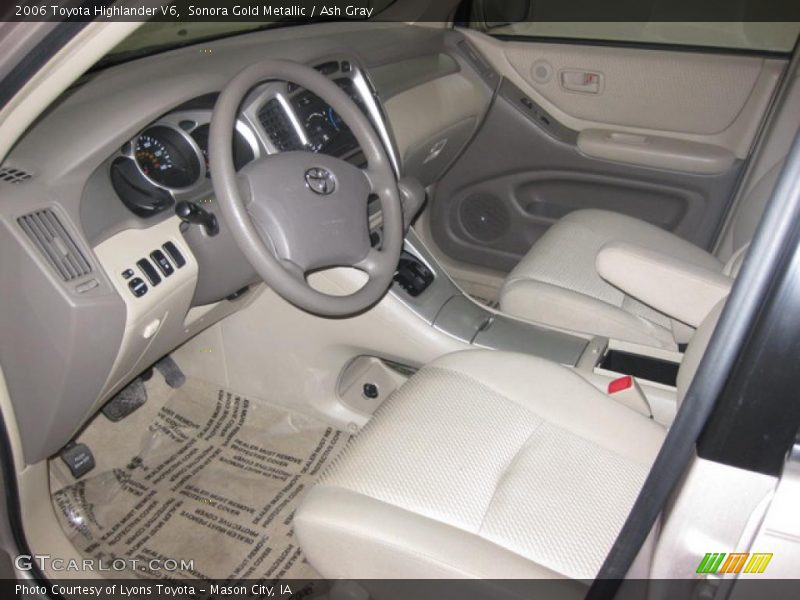 Sonora Gold Metallic / Ash Gray 2006 Toyota Highlander V6