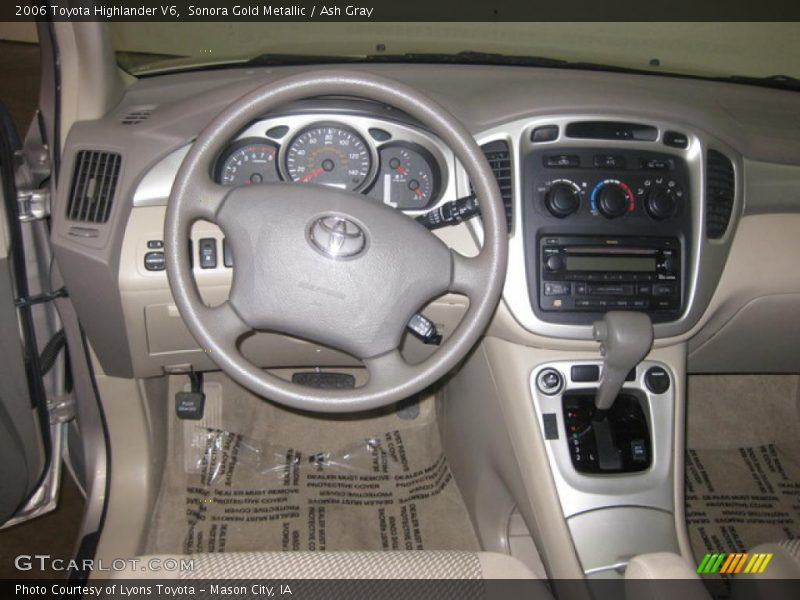 Sonora Gold Metallic / Ash Gray 2006 Toyota Highlander V6