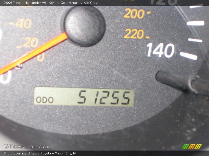 Sonora Gold Metallic / Ash Gray 2006 Toyota Highlander V6