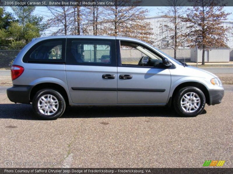 Butane Blue Pearl / Medium Slate Gray 2006 Dodge Caravan SE