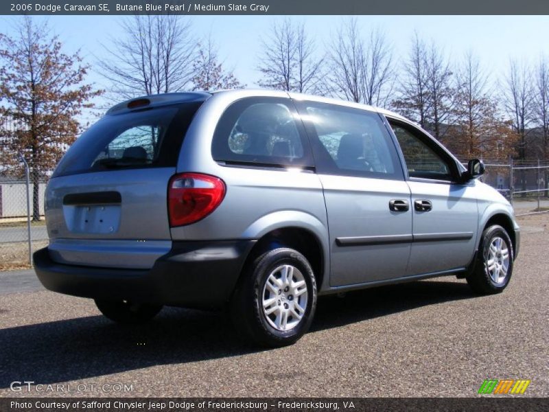 Butane Blue Pearl / Medium Slate Gray 2006 Dodge Caravan SE