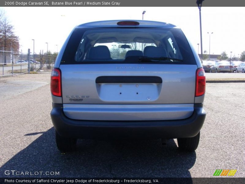 Butane Blue Pearl / Medium Slate Gray 2006 Dodge Caravan SE