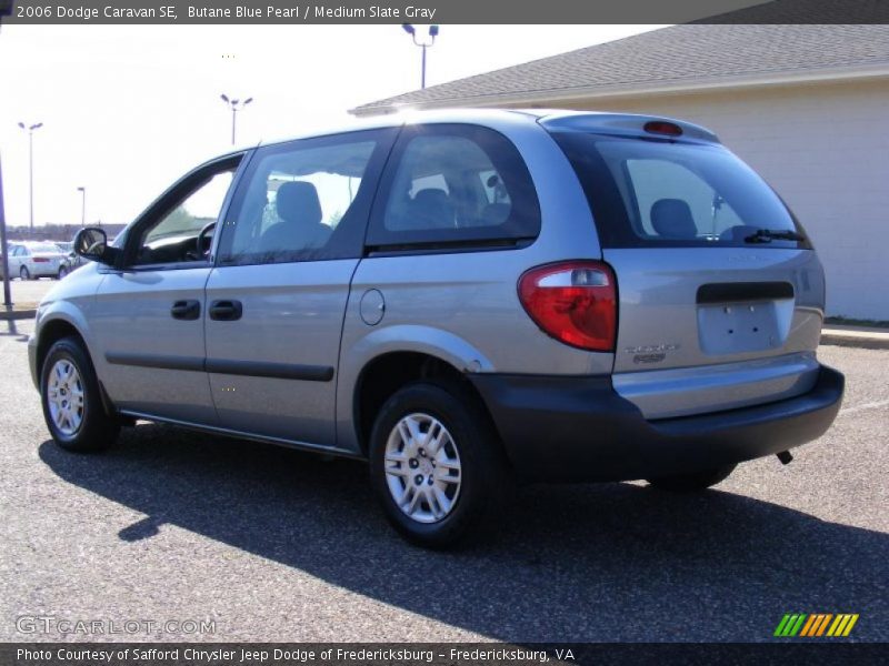 Butane Blue Pearl / Medium Slate Gray 2006 Dodge Caravan SE