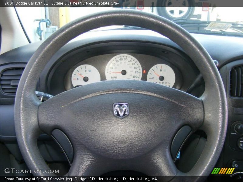 Butane Blue Pearl / Medium Slate Gray 2006 Dodge Caravan SE
