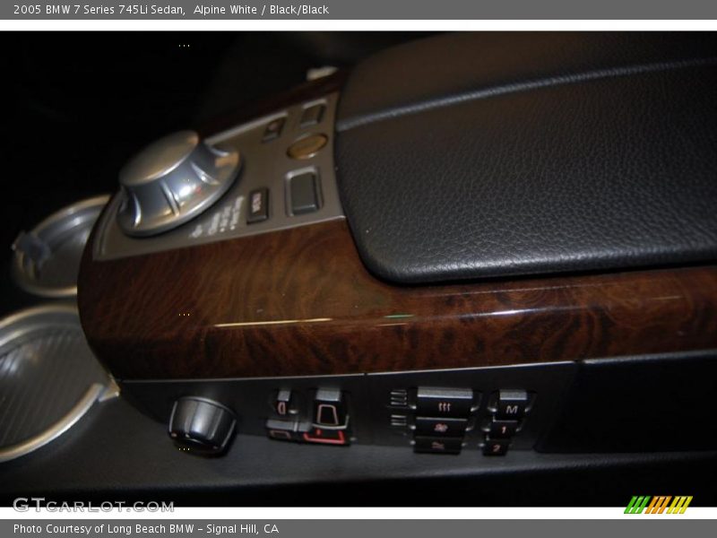 Alpine White / Black/Black 2005 BMW 7 Series 745Li Sedan