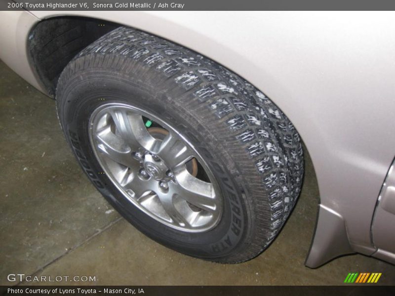 Sonora Gold Metallic / Ash Gray 2006 Toyota Highlander V6