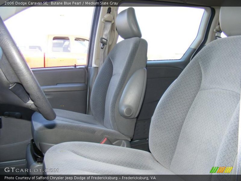 Butane Blue Pearl / Medium Slate Gray 2006 Dodge Caravan SE