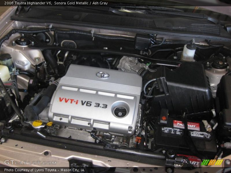 Sonora Gold Metallic / Ash Gray 2006 Toyota Highlander V6