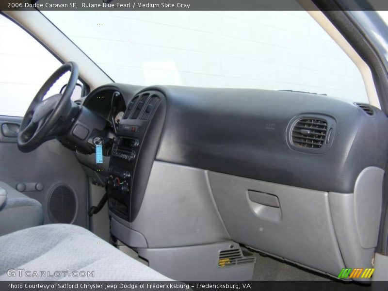 Butane Blue Pearl / Medium Slate Gray 2006 Dodge Caravan SE