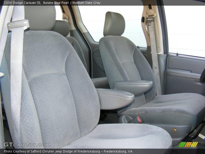 Butane Blue Pearl / Medium Slate Gray 2006 Dodge Caravan SE
