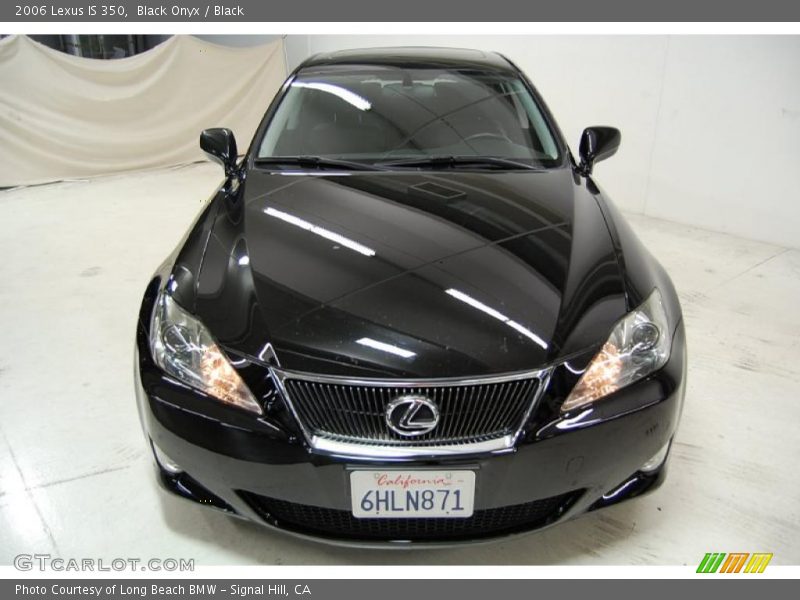 Black Onyx / Black 2006 Lexus IS 350