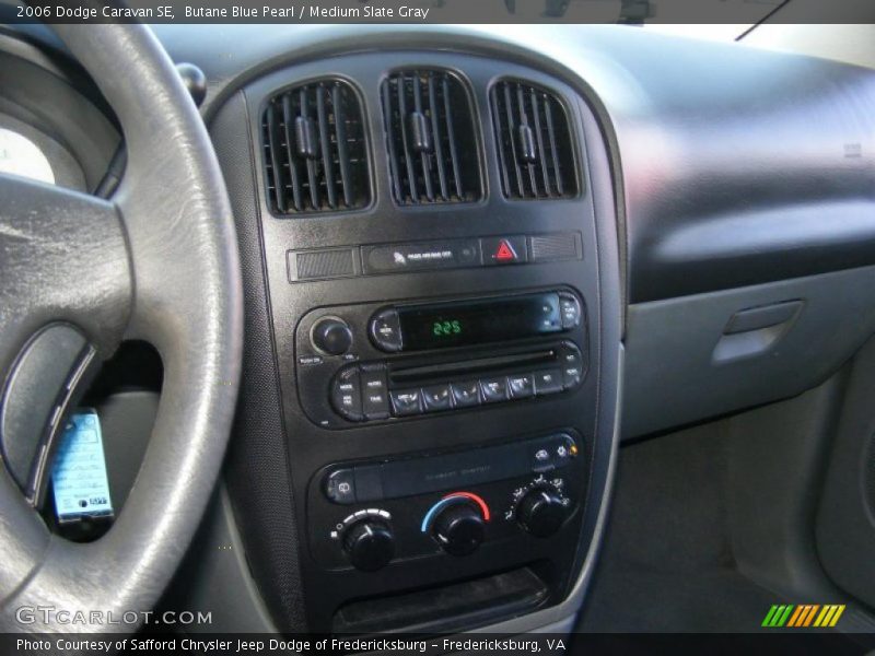 Butane Blue Pearl / Medium Slate Gray 2006 Dodge Caravan SE