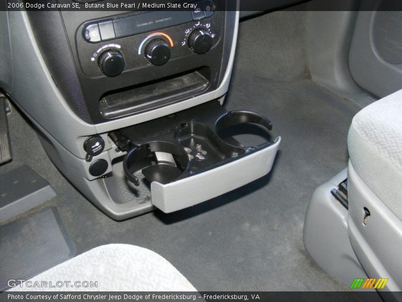 Butane Blue Pearl / Medium Slate Gray 2006 Dodge Caravan SE