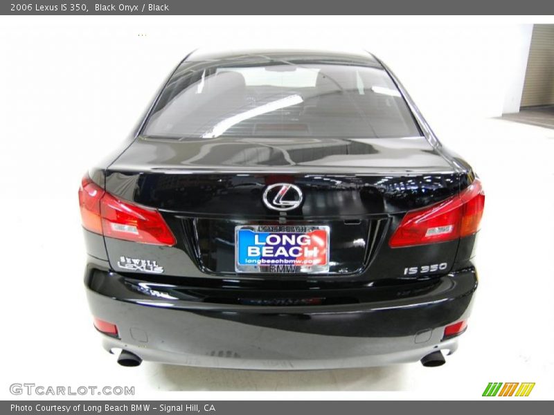 Black Onyx / Black 2006 Lexus IS 350