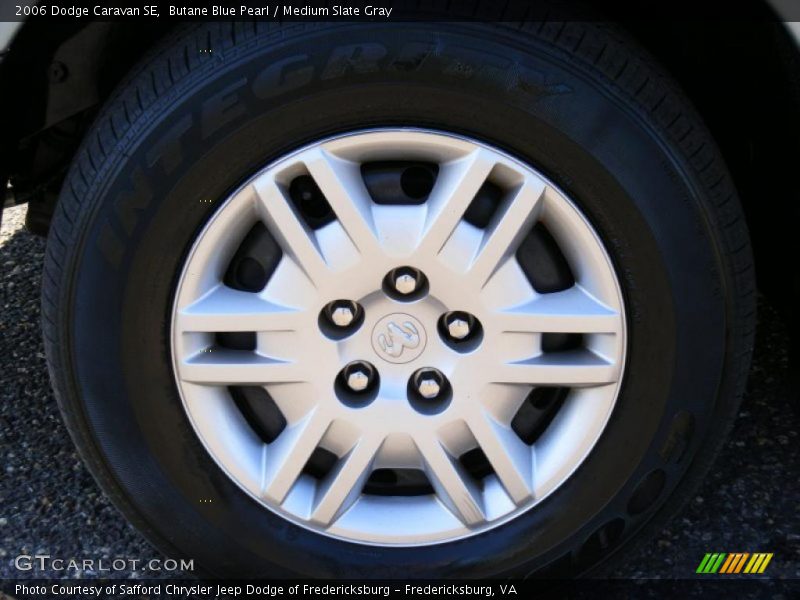 Butane Blue Pearl / Medium Slate Gray 2006 Dodge Caravan SE