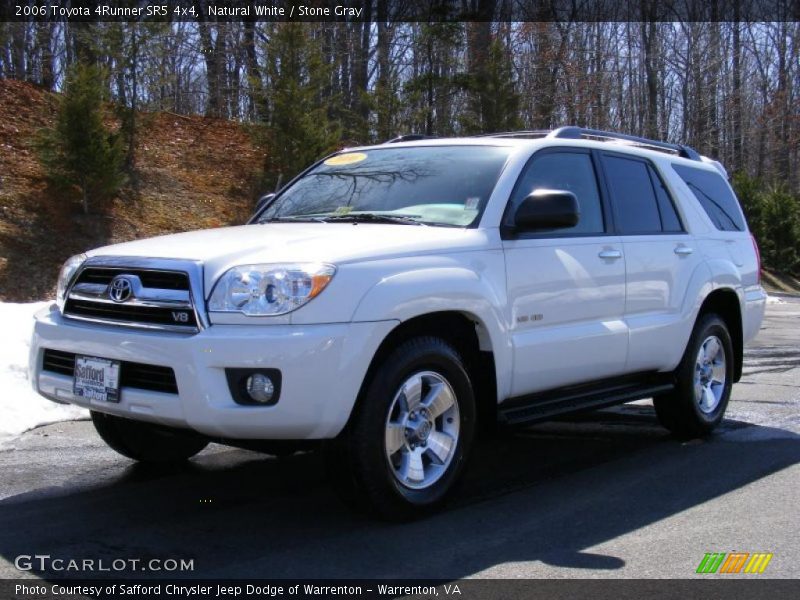 Natural White / Stone Gray 2006 Toyota 4Runner SR5 4x4