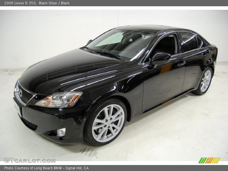 Black Onyx / Black 2006 Lexus IS 350