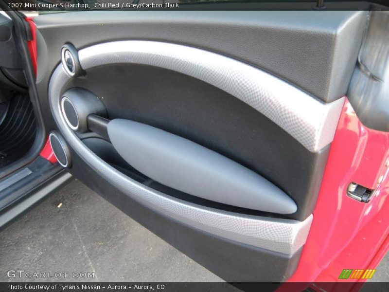 Chili Red / Grey/Carbon Black 2007 Mini Cooper S Hardtop