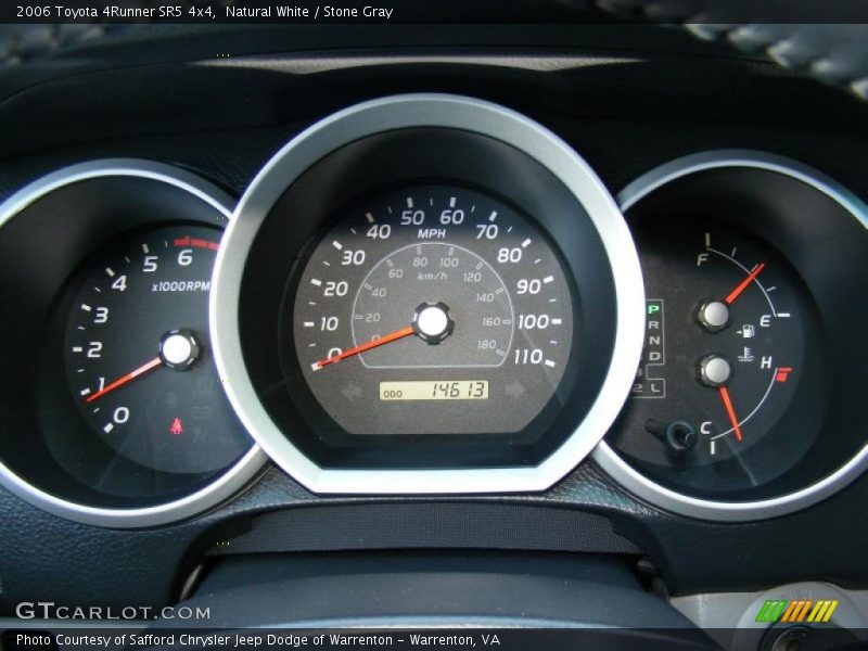 Natural White / Stone Gray 2006 Toyota 4Runner SR5 4x4