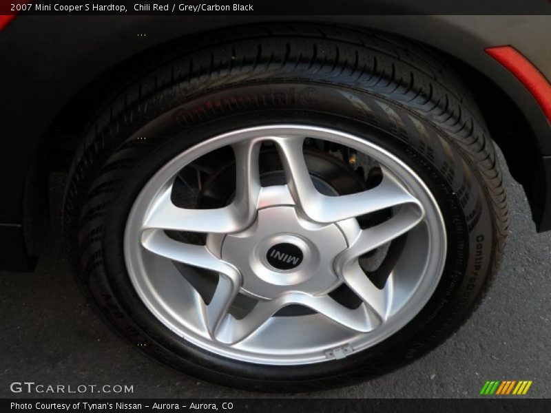 Chili Red / Grey/Carbon Black 2007 Mini Cooper S Hardtop
