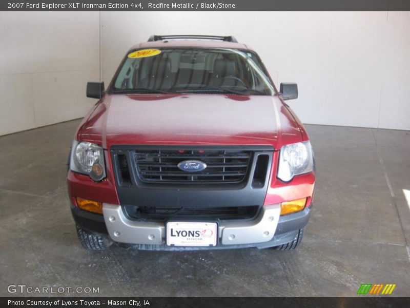 Redfire Metallic / Black/Stone 2007 Ford Explorer XLT Ironman Edition 4x4