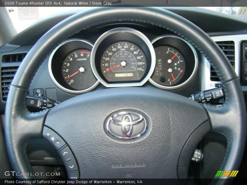 Natural White / Stone Gray 2006 Toyota 4Runner SR5 4x4