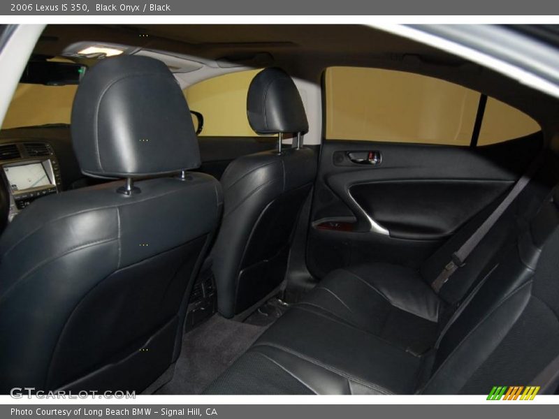 Black Onyx / Black 2006 Lexus IS 350