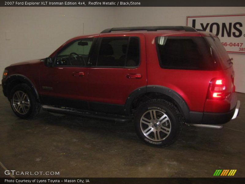 Redfire Metallic / Black/Stone 2007 Ford Explorer XLT Ironman Edition 4x4