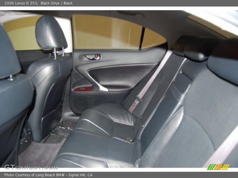 Black Onyx / Black 2006 Lexus IS 350