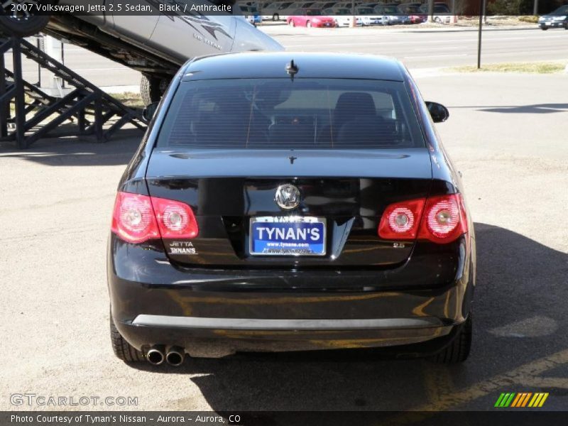 Black / Anthracite 2007 Volkswagen Jetta 2.5 Sedan