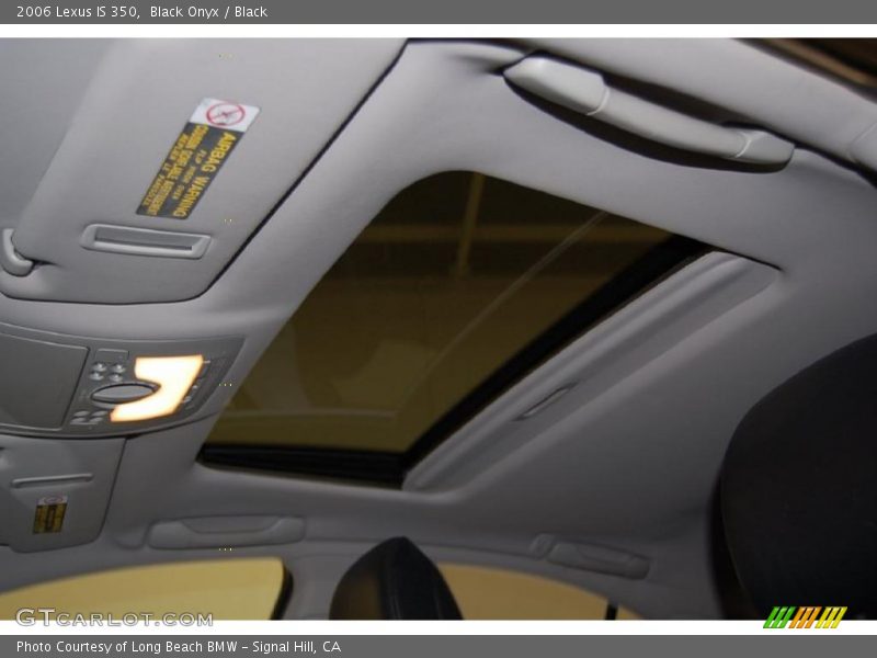 Black Onyx / Black 2006 Lexus IS 350